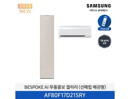 [삼성전자] BESPOKE AI 무풍콤보 갤러리 에어컨(홈멀티, 매립배관) AF80F17D21SRY [기본설치비포함]