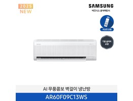 [삼성전자] AI 무풍콤보 벽걸이 냉난방 AR60F09C13WS [기본 설치비 포함]