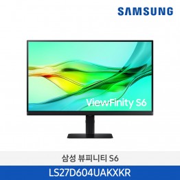 [삼성전자] 고해상도 뷰피니티 S6 (S60UD) 모니터 LS27D604UAKXKR