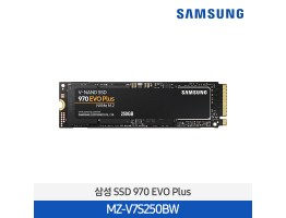 [삼성전자] 970 EVO Plus SSD 250GB MZ-V7S250BW