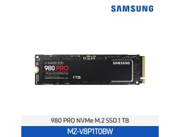 [삼성전자] 980 PRO NVMe M.2 SSD 1TB MZ-V8P1T0BW