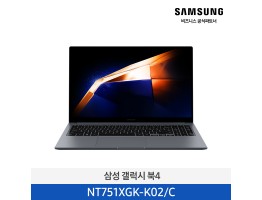 [삼성전자] 노트북 갤럭시 북4 NT751XGK-K02/C