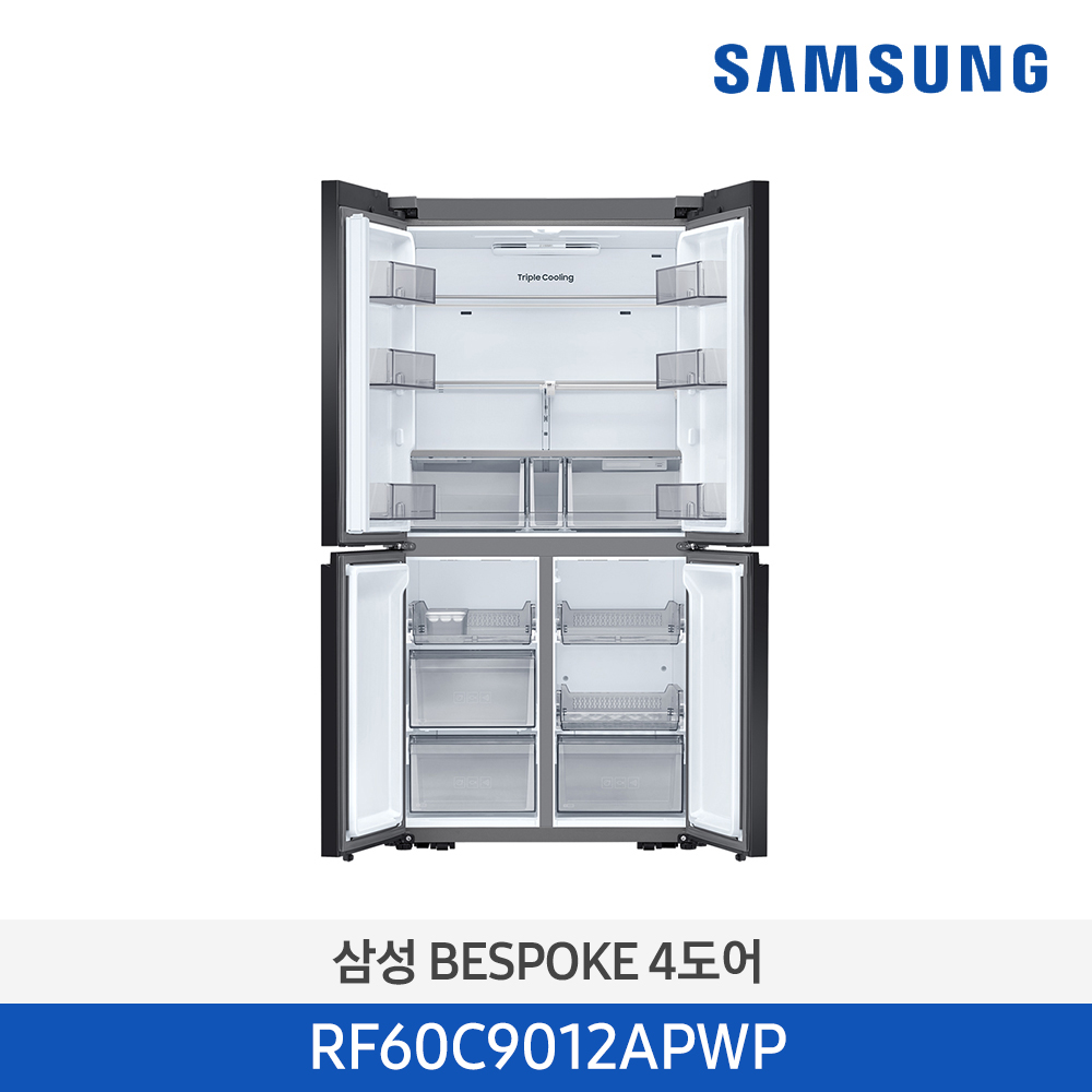 [삼성전자] BESPOKE 냉장고 4도어 RF60C9012APWP