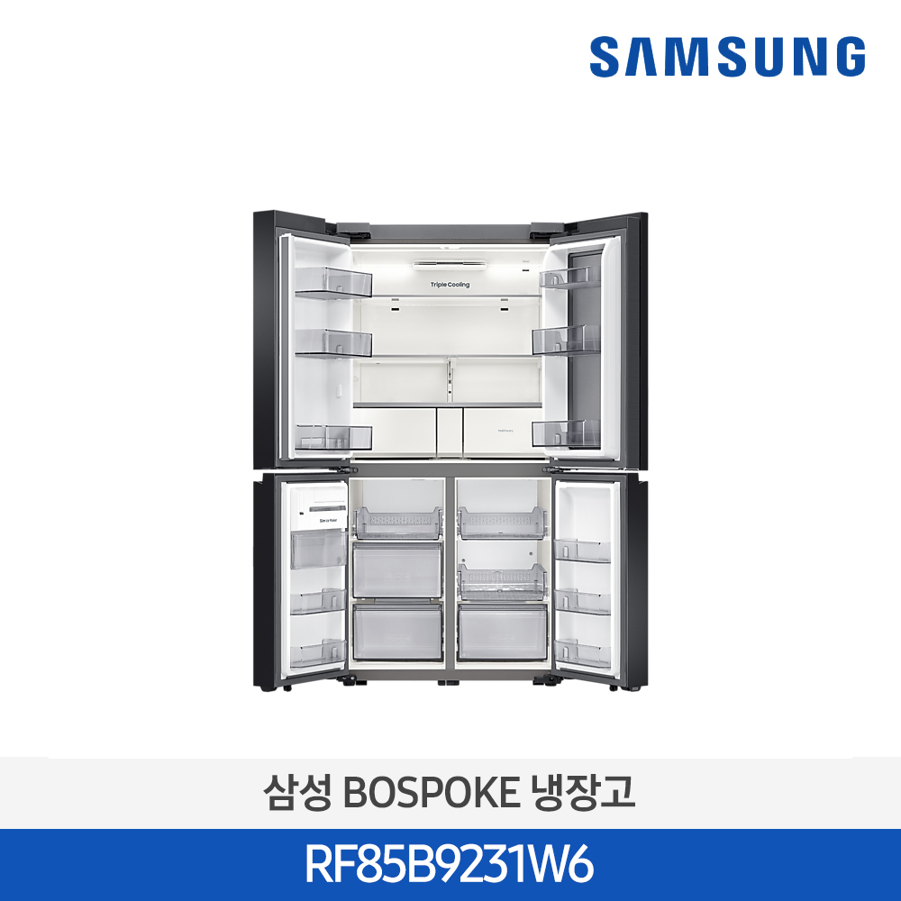 [단종][삼성전자] BESPOKE 4도어 냉장고 RF85B9231W6