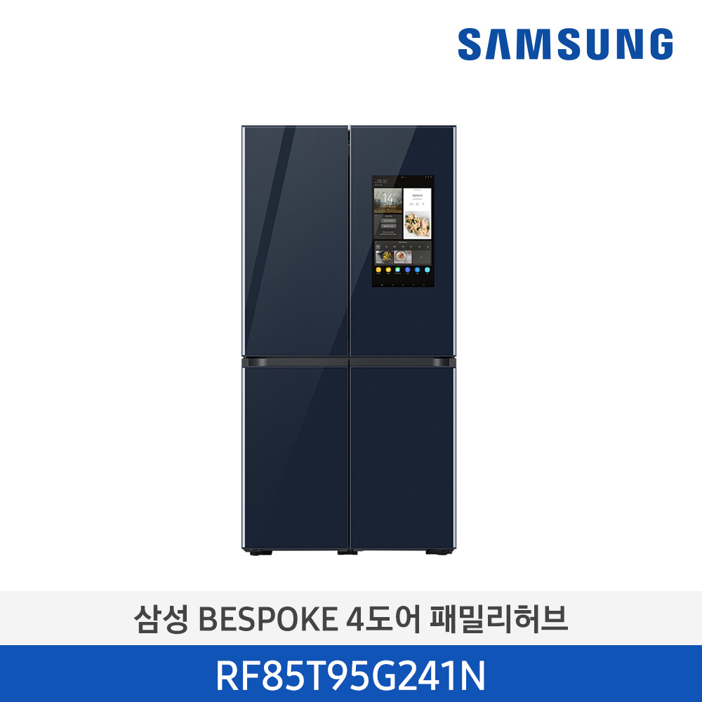 [삼성전자] 삼성 BESPOKE 비스포크 패밀리허브 냉장고 RF85T95G241N [용량:859L]