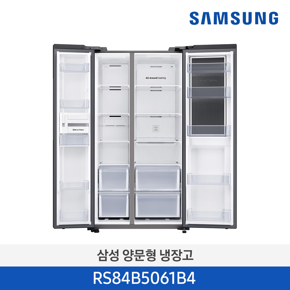[삼성전자] BESPOKE 3도어 냉장고 RS84B5061B4