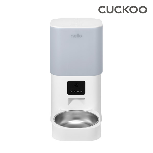 [CUCKOO] 쿠쿠 넬로 스마트 홈 카메라 펫급식기 NFD-B0610W